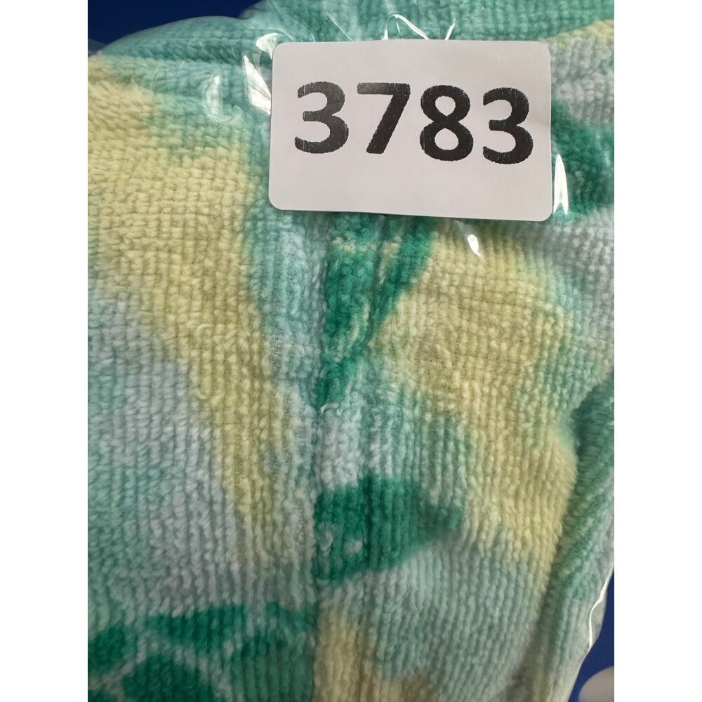 Saint Eve Swim Small 7/8 Green Turtle Print Bathrobe Robe Swim Cover Up - Picture 9 of 9